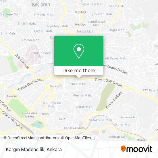 Kargın Madencilik map