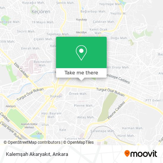 Kalemşah Akaryakıt map
