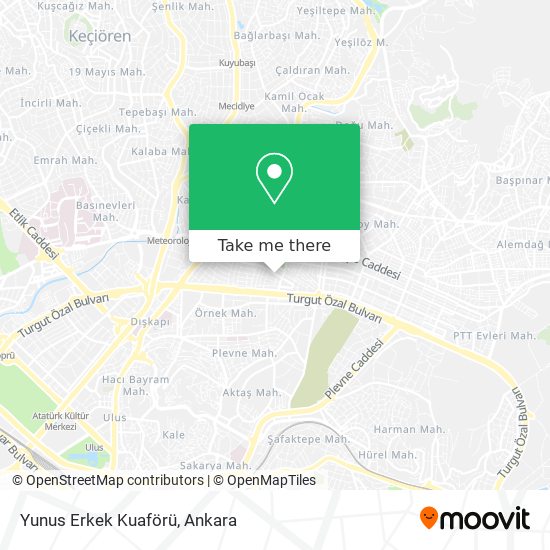 Yunus Erkek Kuaförü map