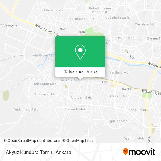 Akyüz Kundura Tamiri map