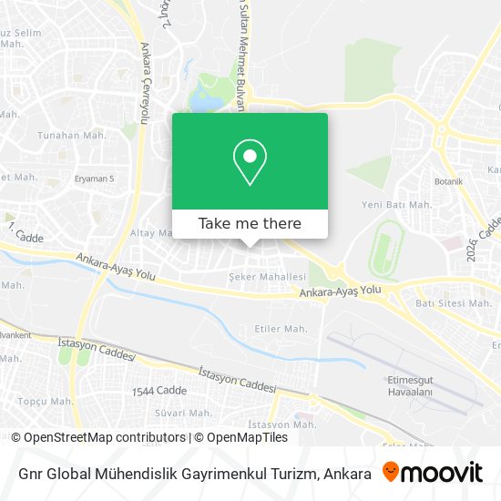 Gnr Global Mühendislik Gayrimenkul Turizm map