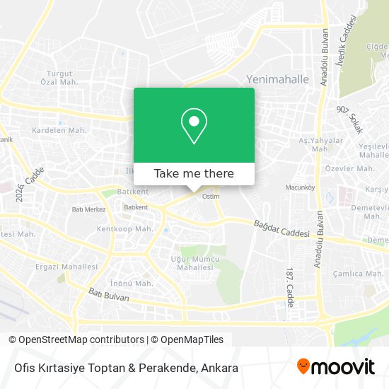 Ofis Kırtasiye Toptan & Perakende map