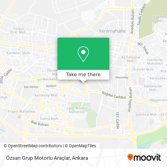 Özsarı Grup Motorlu Araçlar map