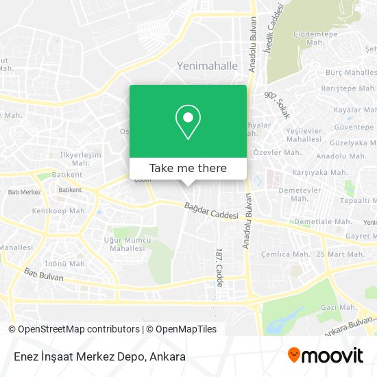 Enez İnşaat Merkez Depo map