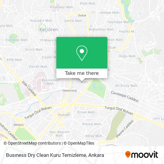 Busıness Dry Clean Kuru Temizleme map