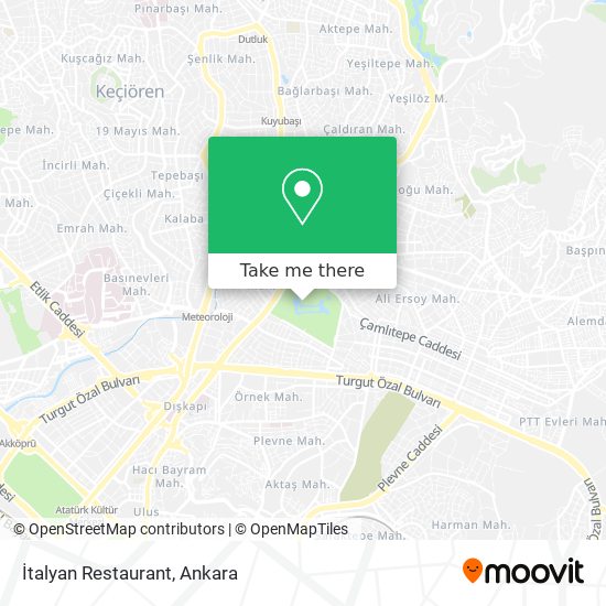 İtalyan Restaurant map