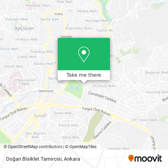 Doğan Bisiklet Tamircisi map