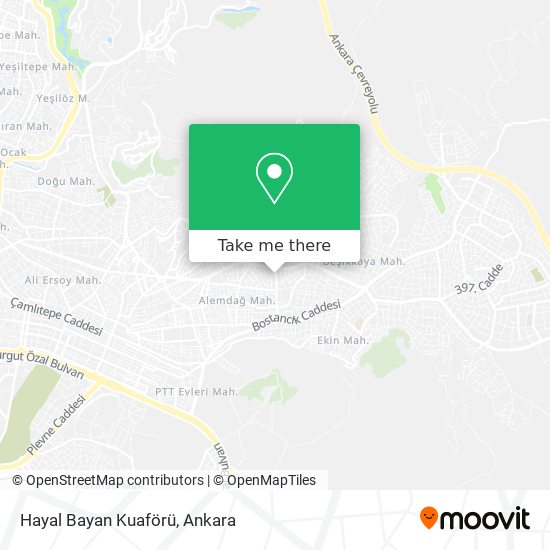 Hayal Bayan Kuaförü map