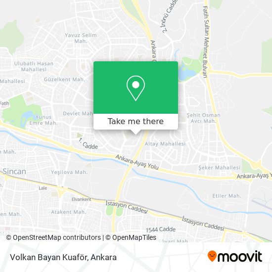 Volkan Bayan Kuaför map