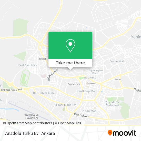 Anadolu Türkü Evi map
