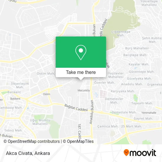 Akca Civata map