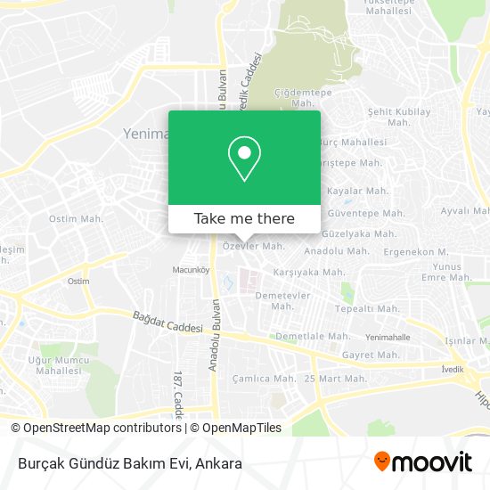 Burçak Gündüz Bakım Evi map