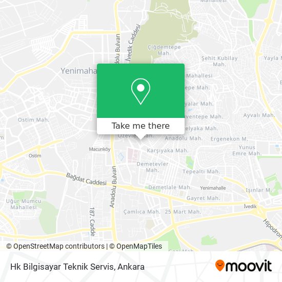 Hk Bilgisayar Teknik Servis map