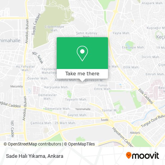 Sade Halı Yıkama map