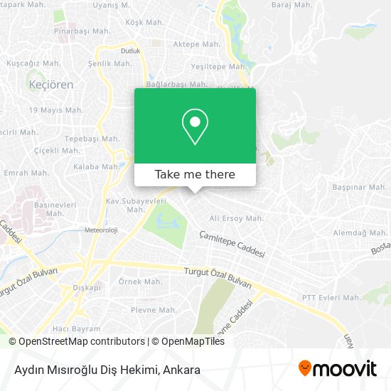 Aydın Mısıroğlu Diş Hekimi map