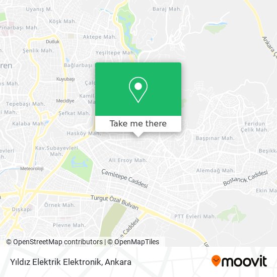 Yıldız Elektrik Elektronik map