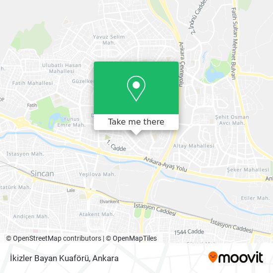 İkizler Bayan Kuaförü map
