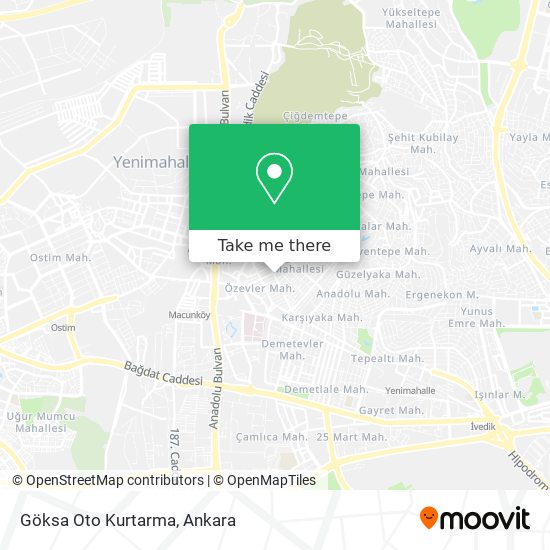 Göksa Oto Kurtarma map