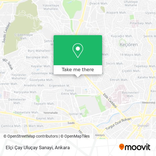 Elçi Çay Uluçay Sanayi map