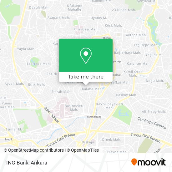 ING Bank map