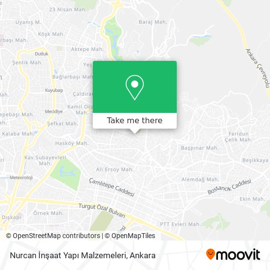 Nurcan İnşaat Yapı Malzemeleri map