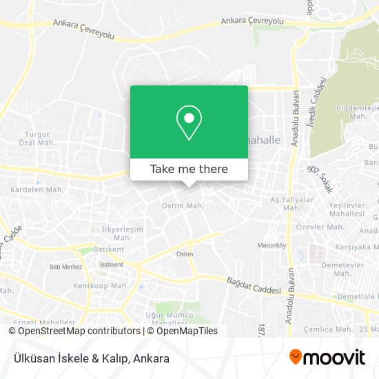 Ülküsan İskele & Kalıp map