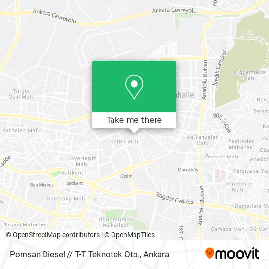 Pomsan Diesel // T-T Teknotek Oto. map