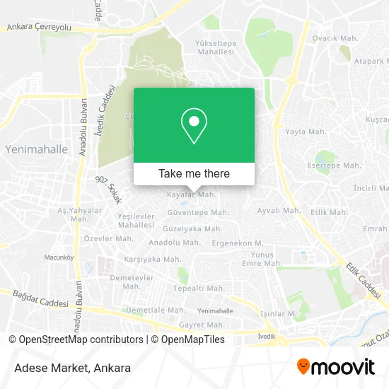 Adese Market map