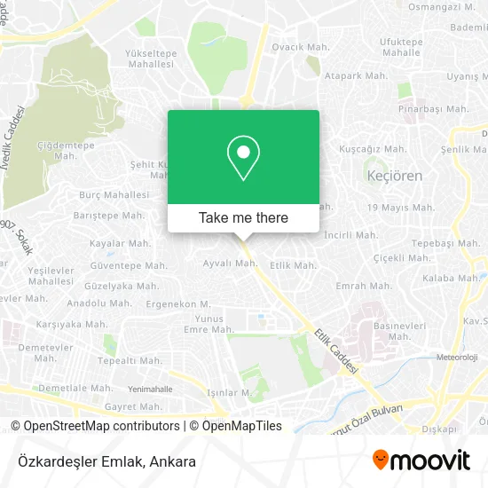 Özkardeşler Emlak map