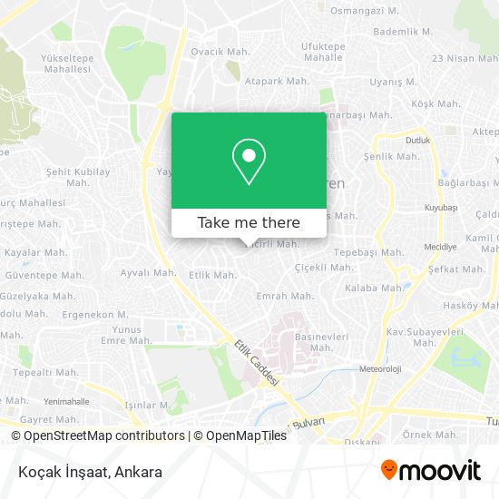 Koçak İnşaat map