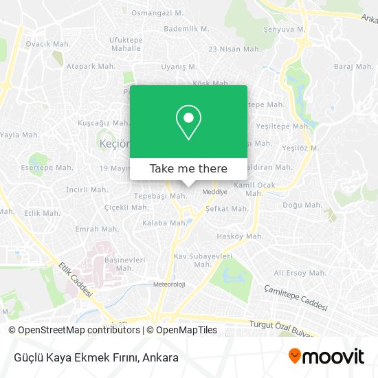 Güçlü Kaya Ekmek Fırını map
