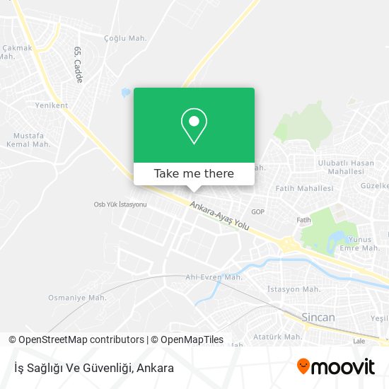 İş Sağlığı Ve Güvenliği map