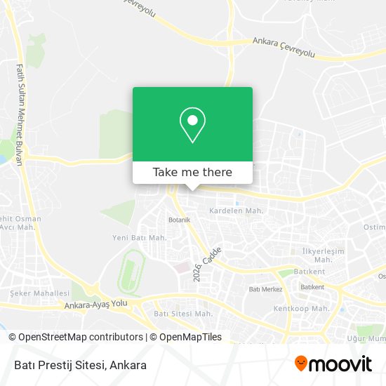Batı Prestij Sitesi map