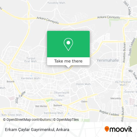 Erkam Çaylar Gayrimenkul map