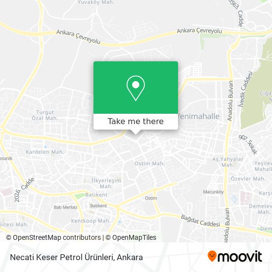 Necati Keser Petrol Ürünleri map