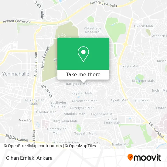 Cihan Emlak map