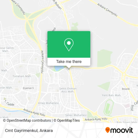 Cmt Gayrimenkul map