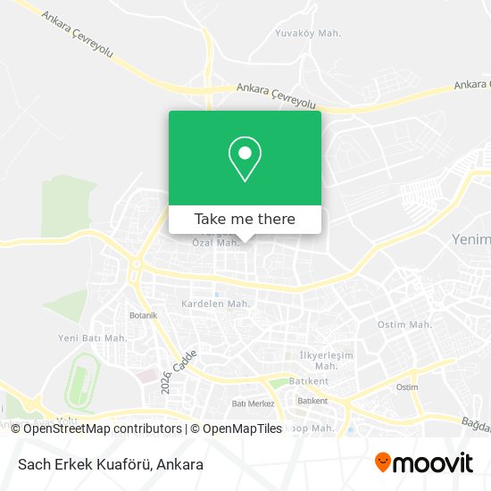 Sach Erkek Kuaförü map