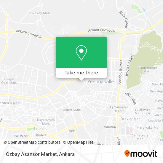 Özbay Asansör Market map