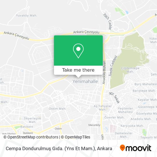 Cempa Dondurulmuş Gıda. (Yns Et Mam.) map