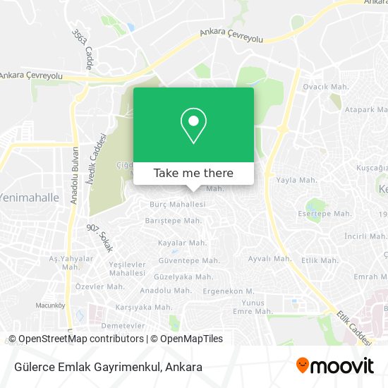 Gülerce Emlak Gayrimenkul map