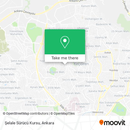 Şelale Sürücü Kursu map