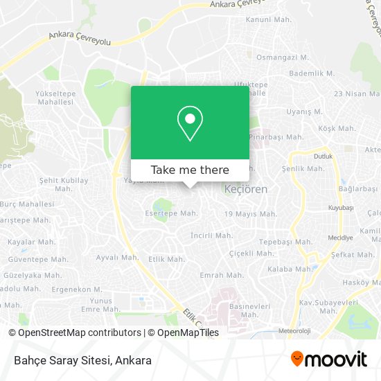 Bahçe Saray Sitesi map