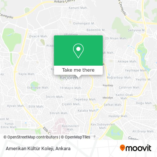 Amerikan Kültür Koleji map