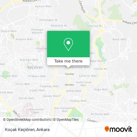 Koçak Keçiören map