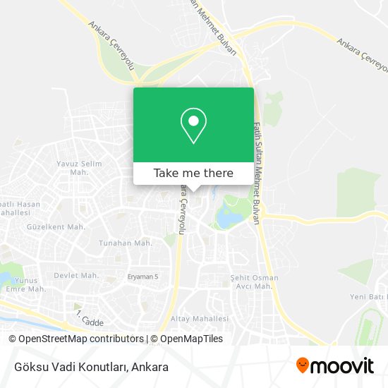 Göksu Vadi Konutları map