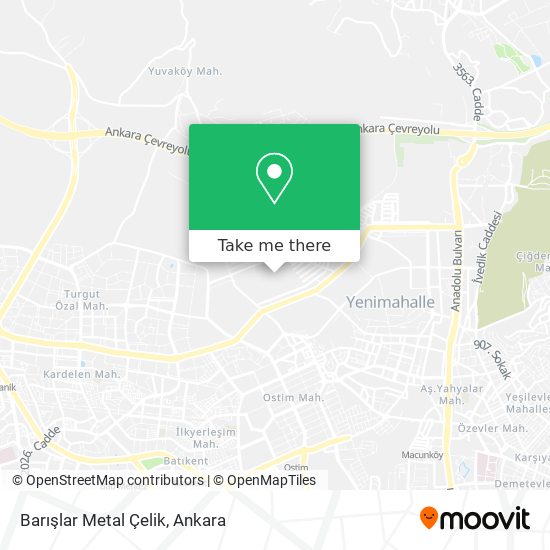 Barışlar Metal Çelik map