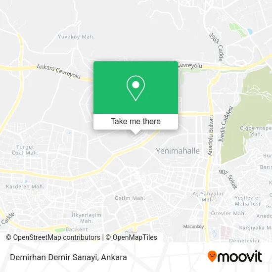 Demirhan Demir Sanayi map