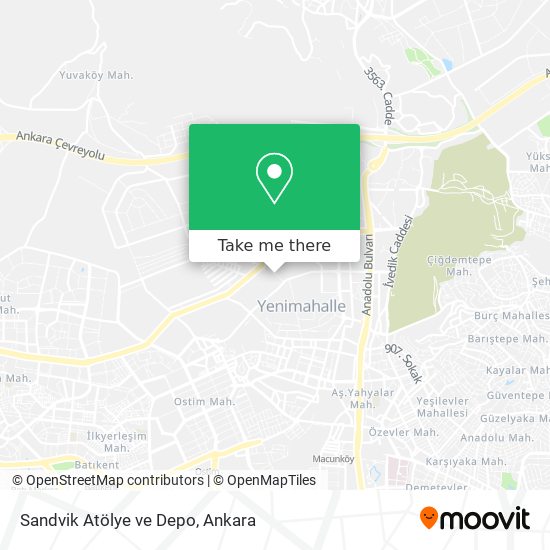 Sandvik Atölye ve Depo map