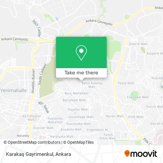 Karakaş Gayrimenkul map